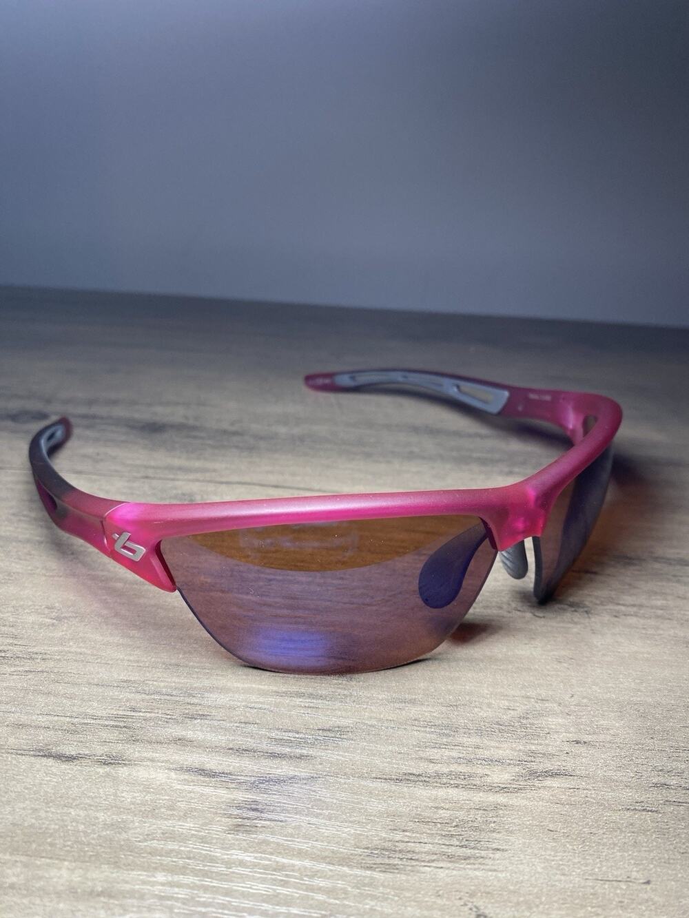 Bolle Helix Sunglasses Pink And Black Frame